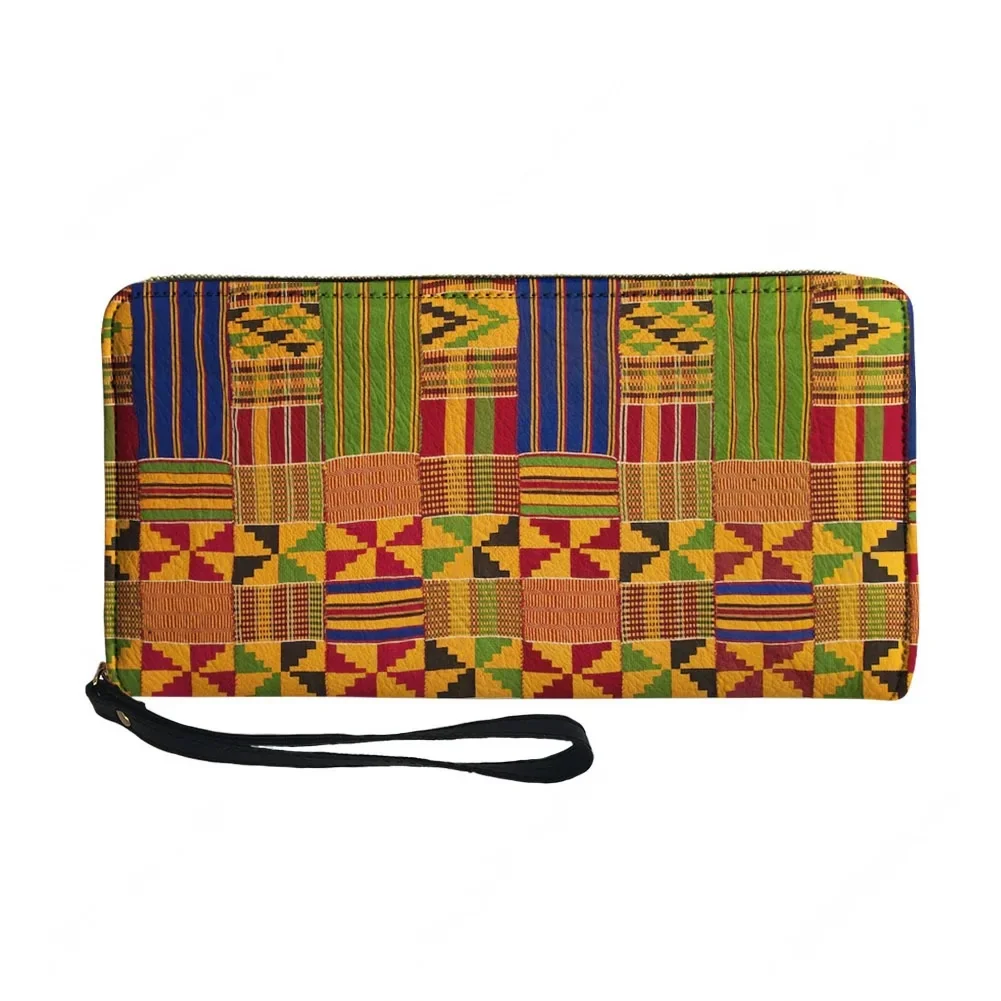 Ethnic Fashion Design - Portafoglio Personalizzato con Design Etnico Africano,