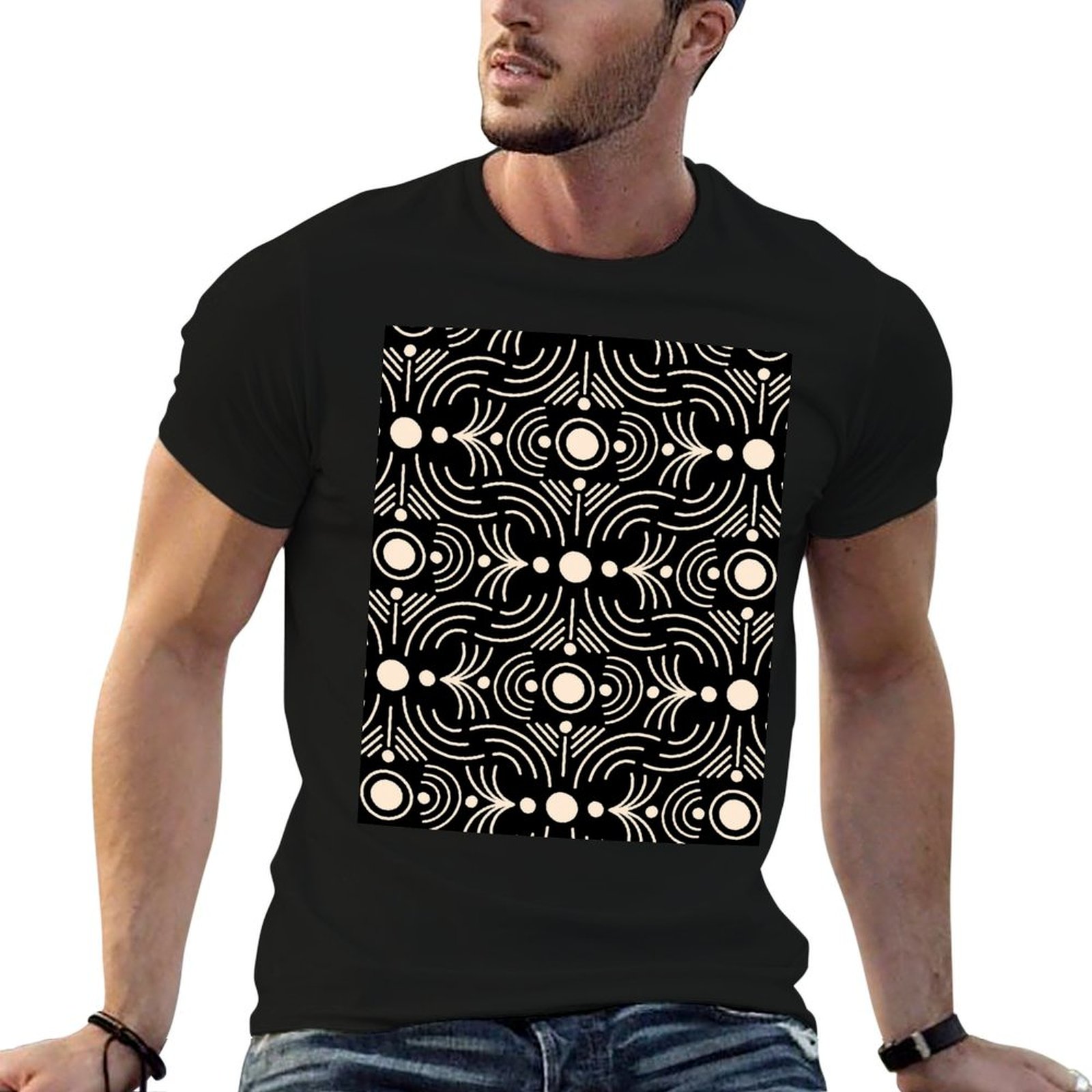 Mudcloth Print Top - Boho Mud Cloth - Linee e