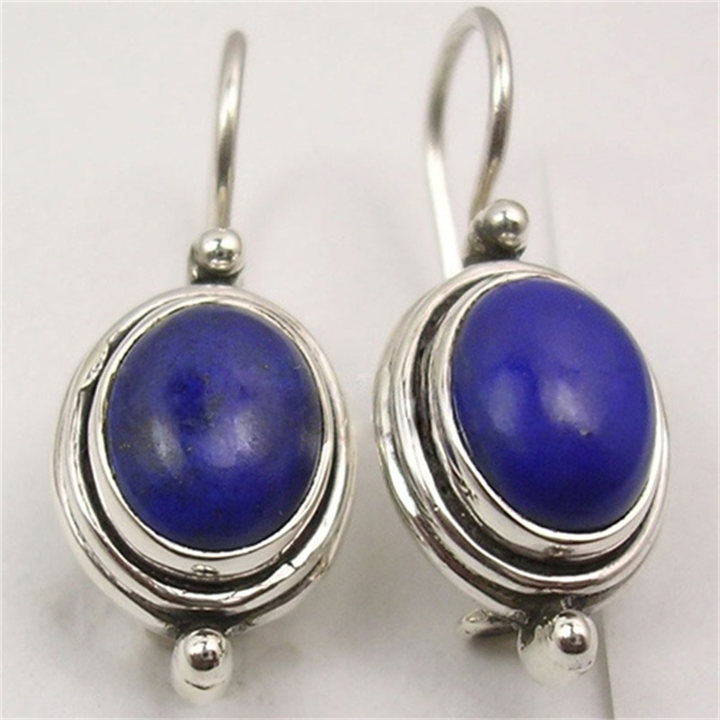 Ethnic Fashion Wear For Women - Orecchini Pendenti Etnici Color Argento con