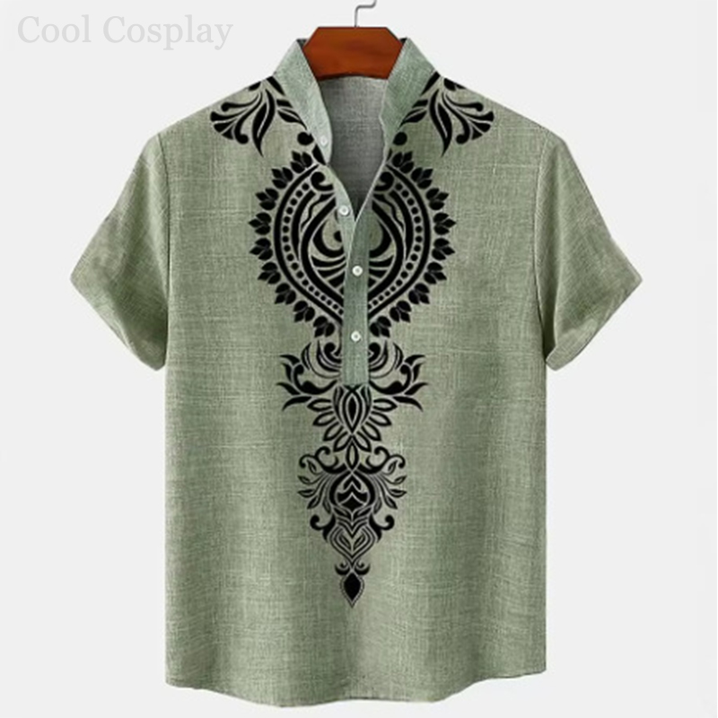 Camicia Henley Retrò da Uomo c - Ethnic Fashion For Men recensione e prezzo