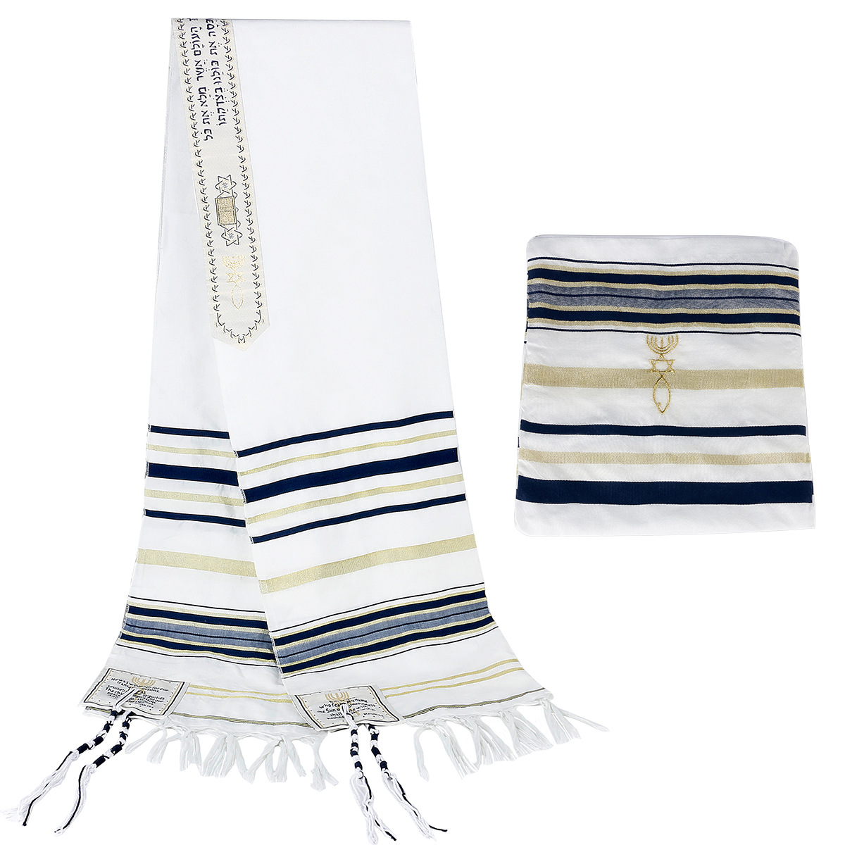 Talit Ebraico Israeliano, Scia - Ethnic Fashion For Men recensione e prezzo