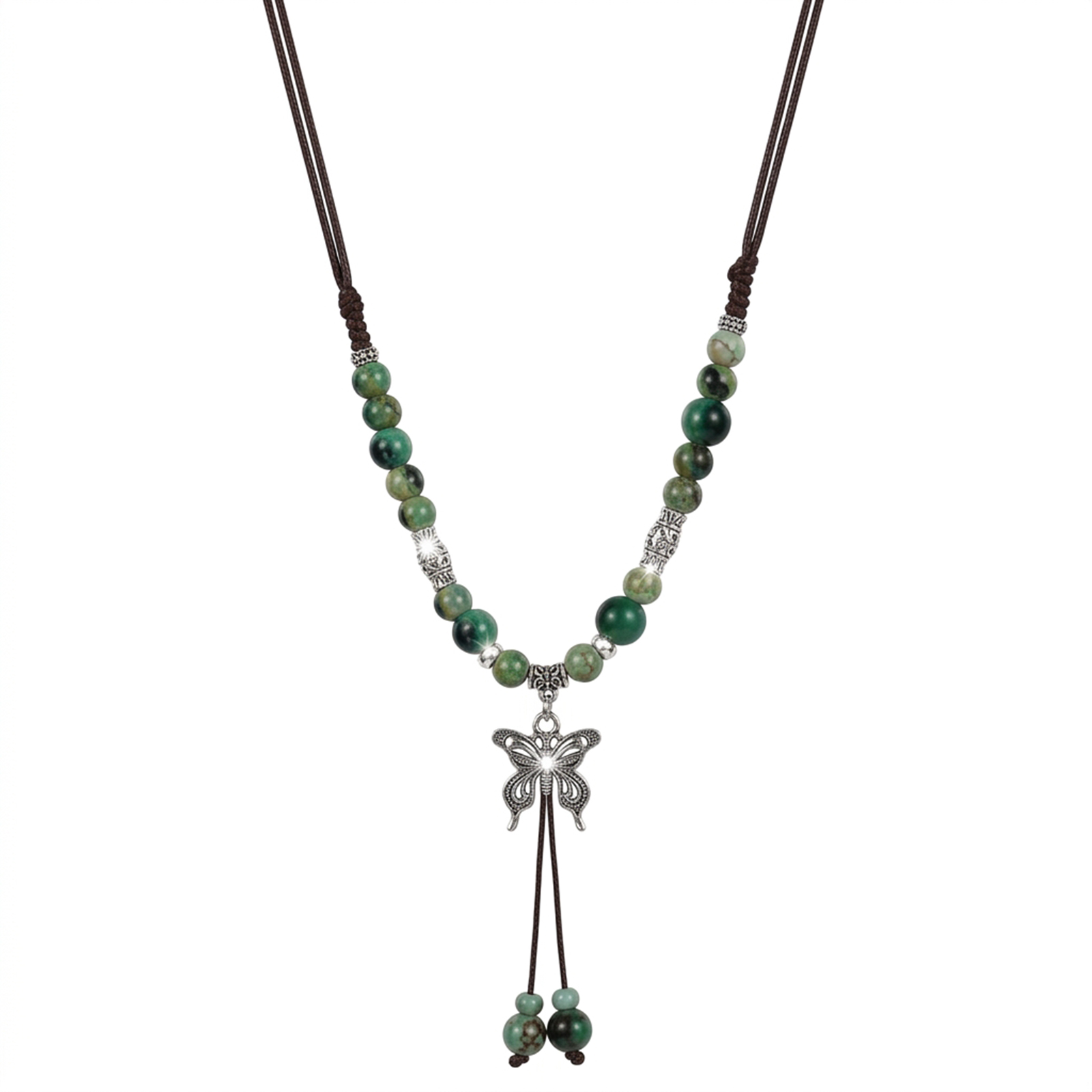 Collana con Farfalla in Cerami - Ethnic Fashion Wear For Women recensione e prezzo