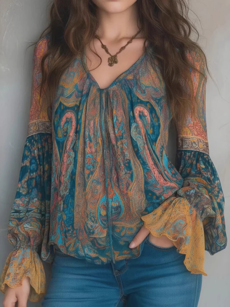 Top Etnico Vintage Bohemien da - Ethnic Fashion Wear recensione e prezzo