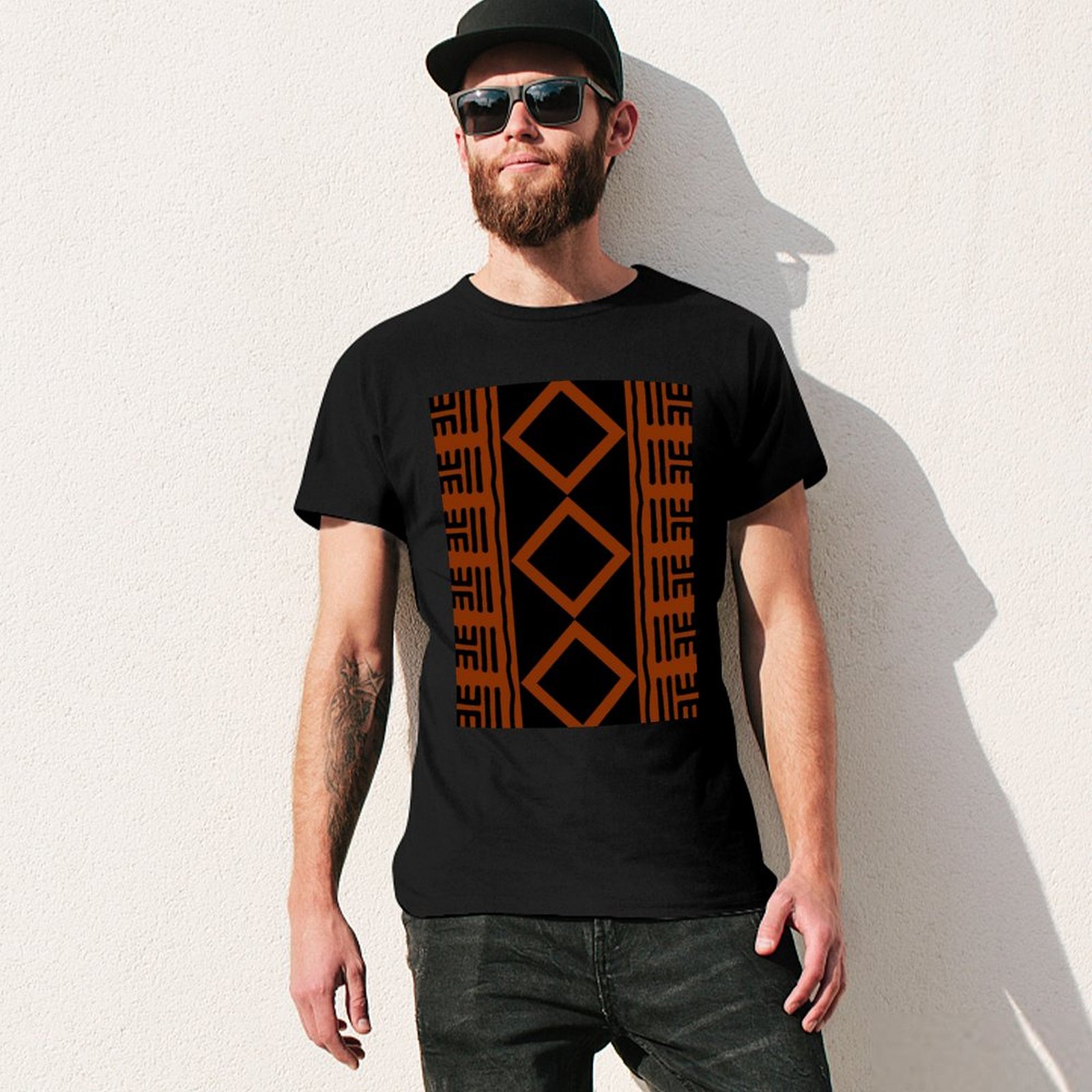 T-shirt in tessuto africano co - Mudcloth Print Top recensione e prezzo