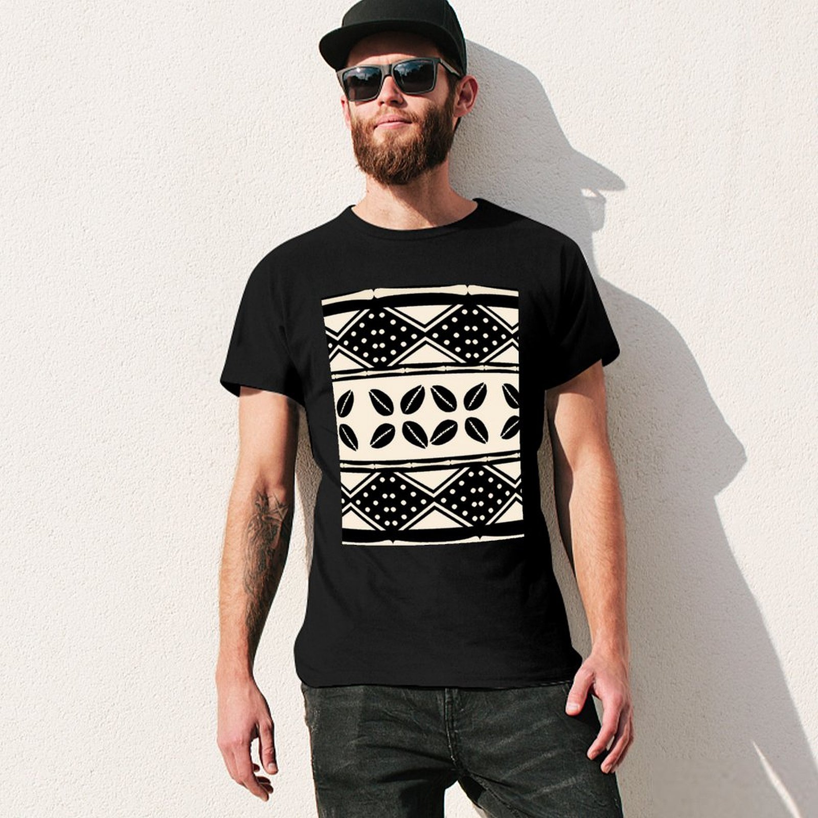 T-shirt con motivo astratto af - Mudcloth Print Top recensione e prezzo