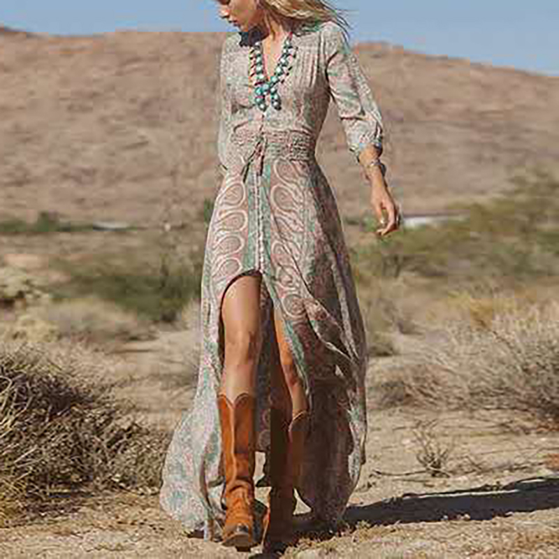 Abito bohemien elegante con or - Ethnic Fashion Wear recensione e prezzo