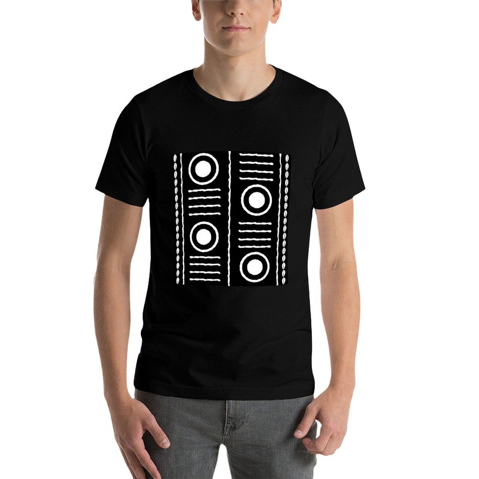 T-shirt con design tradizional - Mudcloth Print Top recensione e prezzo