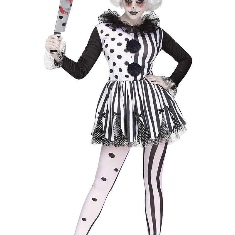 Nuovo Abito da Clown Bianco e  - Ethnic Fashion Wear recensione e prezzo
