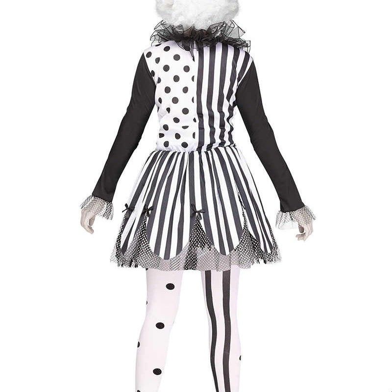 Nuovo Abito da Clown Bianco e  - Ethnic Fashion Wear recensione e prezzo
